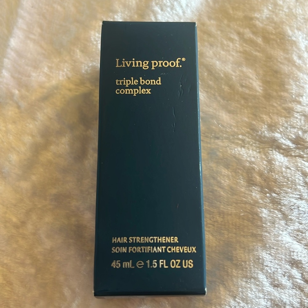 Living Proof
Triple Bond Complex Leave-In Hair Treatment (NWT)